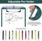 Small Clipboard with Storage, A5 Clipboards with Pen Holder, Mini Plastic Clipboard with Low Profile Clip for Classroom, School, Office Supplies (Emerald)